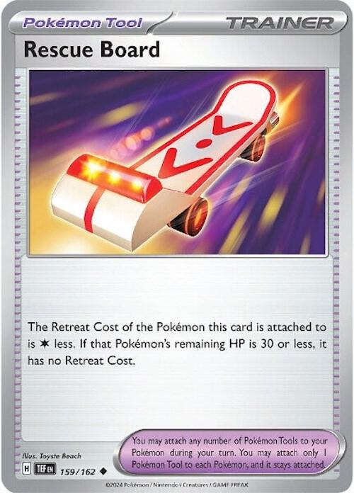 Rescue Board 159/162 - Temporal Forces