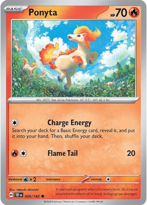 Ponyta 026/162 - Temporal Forces