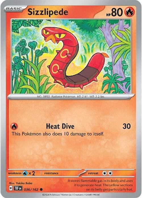 Sizzlipede 036/162 - Temporal Forces