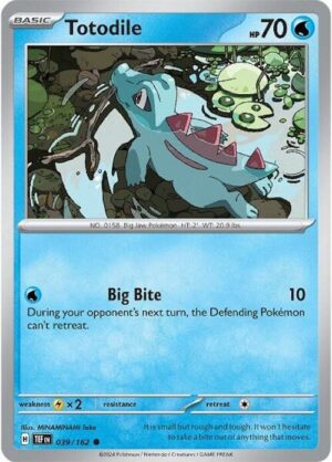 Totodile 039/162 - Temporal Forces