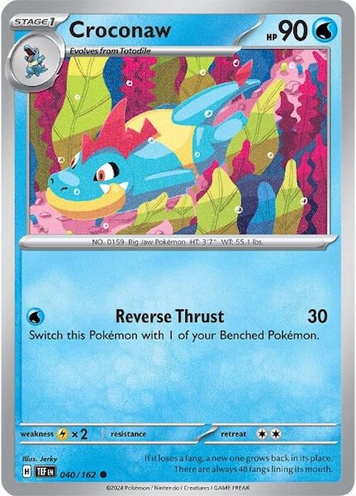 Croconaw 040/162 - Temporal Forces
