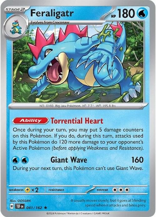 Feraligatr 041/162 - Temporal Forces