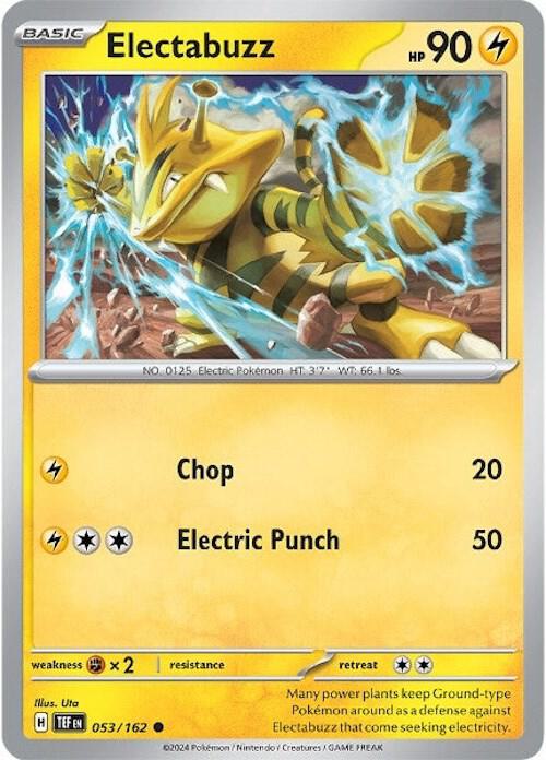 Electabuzz 053/162 - Temporal Forces