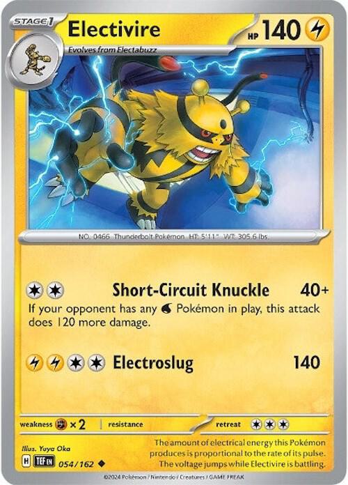 Electivire 054/162 - Temporal Forces