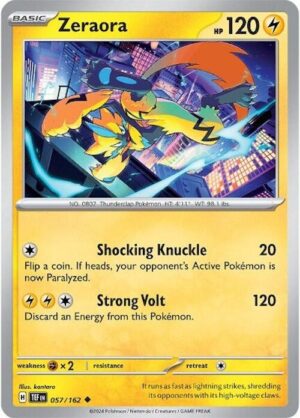 Zeraora 057/162 - Temporal Forces