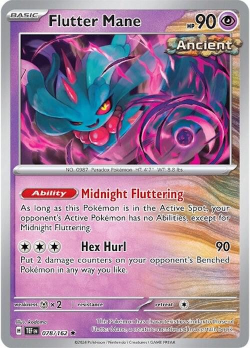Flutter Mane 078/162 - Temporal Forces