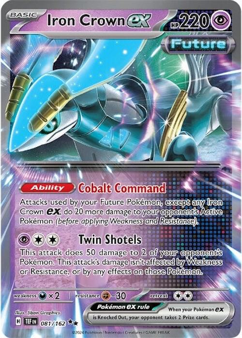 Iron Crown ex 081/162 - Temporal Forces