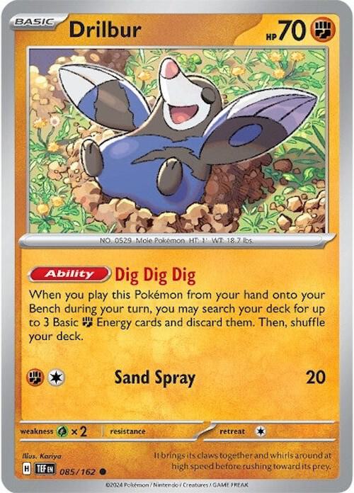 Drilbur 085/162 - Temporal Forces