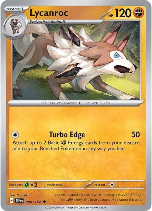 Lycanroc 090/162 - Temporal Forces