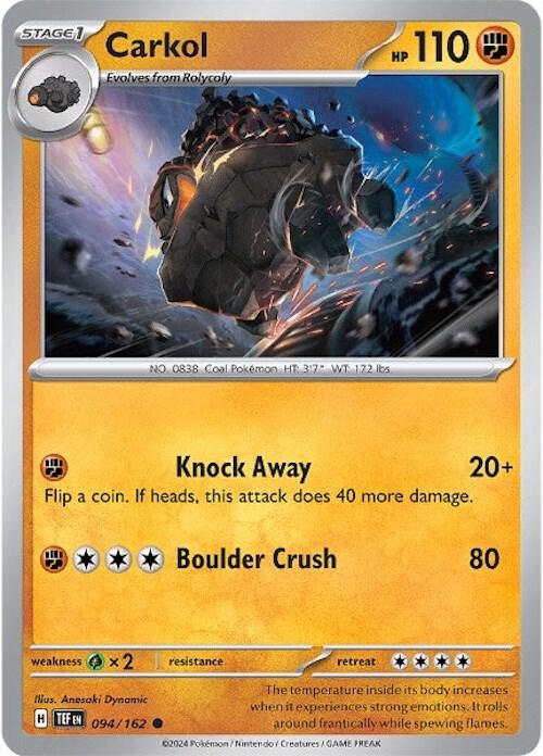 Carkol 094/162 - Temporal Forces
