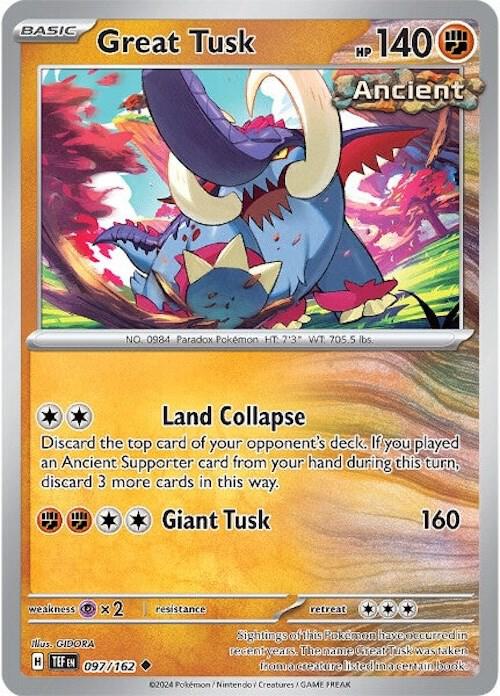 Great Tusk 097/162 - Temporal Forces
