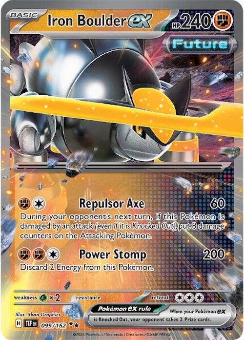 Iron Boulder ex 099/162 - Temporal Forces
