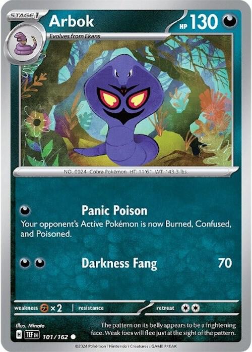 Arbok 101/162 - Temporal Forces