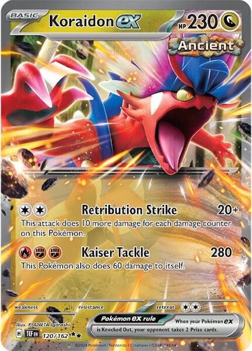 Koraidon ex 120/162 - Temporal Forces