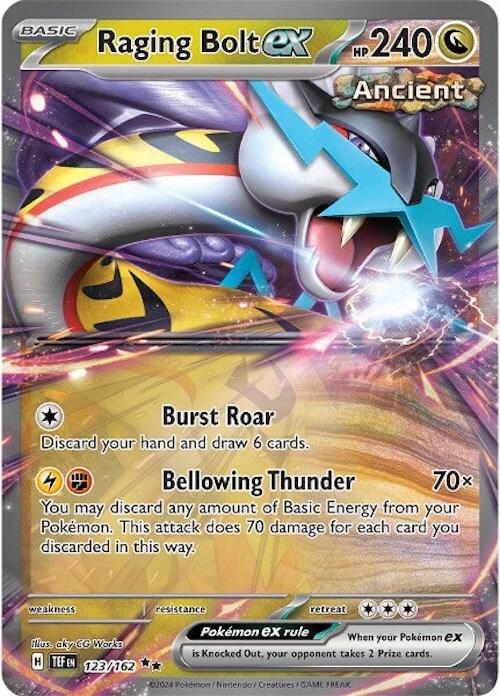 Raging Bolt ex 123/162 - Temporal Forces