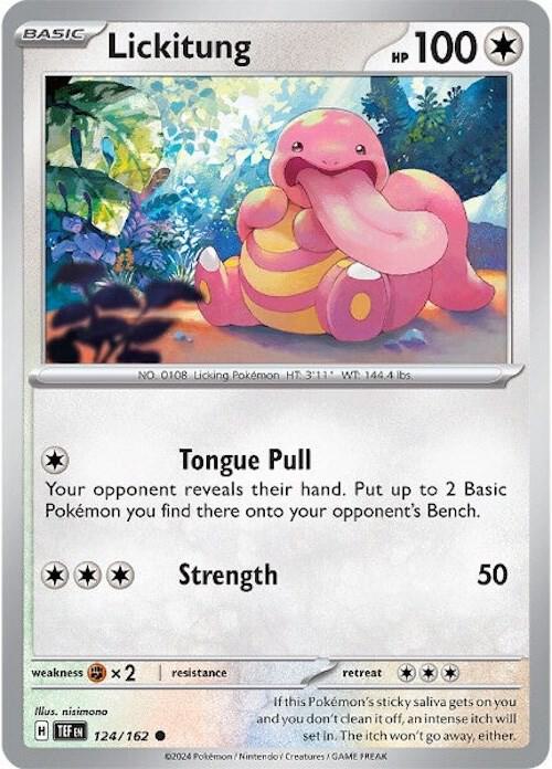 Lickitung 124/162 - Temporal Forces