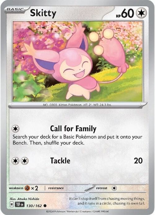 Skitty 130/162 - Temporal Forces