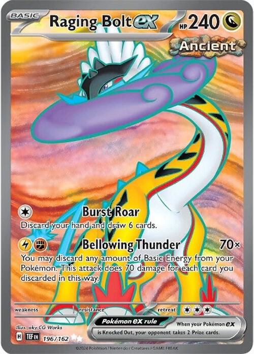 Raging Bolt ex 196/162 - Temporal Forces
