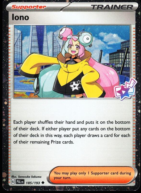 Karta Pokemon Iono 185/193 (Cosmo Foil) - Miscellaneous Cards & Products