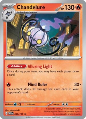 Chandelure 038/167 - Twilight Masquerade