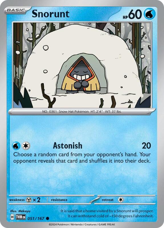 Snorunt 051/167 - Twilight Masquerade