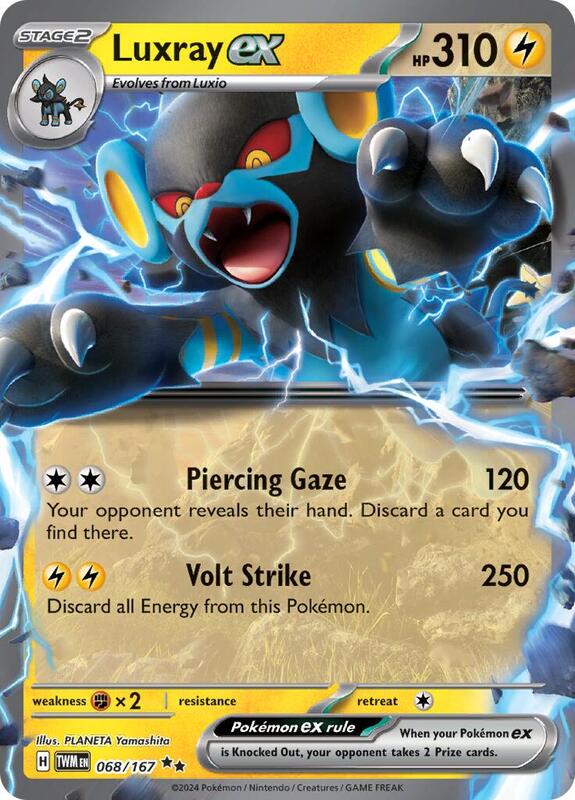 Luxray ex 068/167 - Twilight Masquerade