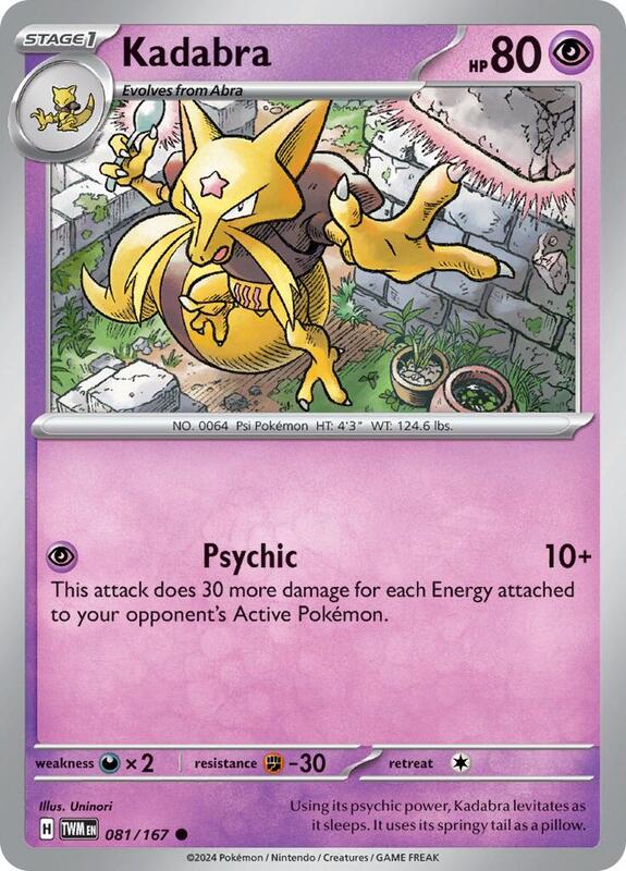 Kadabra 081/167 - Twilight Masquerade