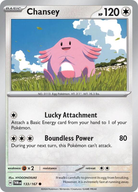 Chansey 133/167 - Twilight Masquerade