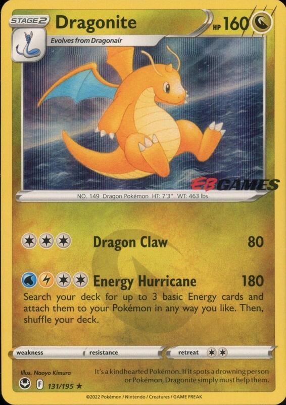 Karta Pokemon Dragonite 131/195 (EB Games Exclusive) - Miscellaneous Cards & Products