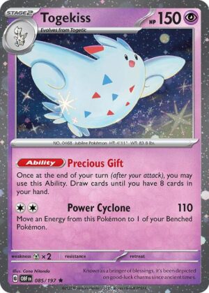 Karta Pokemon Togekiss 85/197 (Cosmos Holo) - Blister Exclusives