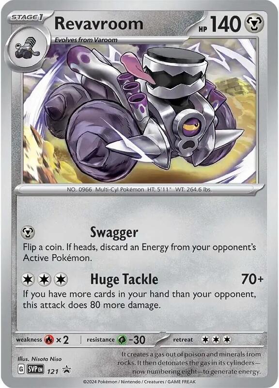 Karta Pokemon Revavroom - 121 - SV: Scarlet & Violet Promo Cards 121