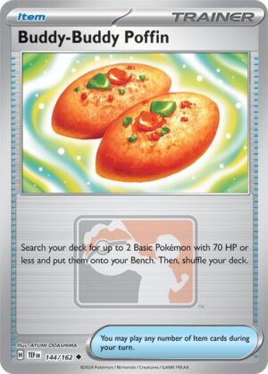 Karta Pokemon Buddy-Buddy Poffin 144/162 - League & Championship Cards