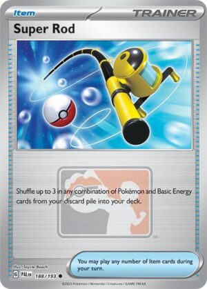 Karta Pokemon Super Rod 188/193 - League & Championship Cards