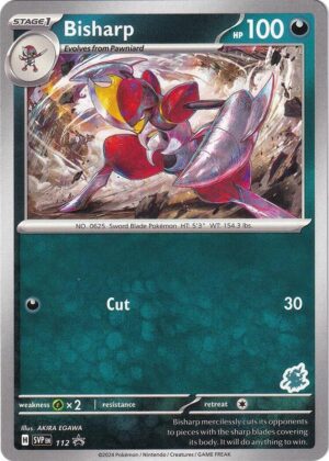 Karta Pokemon Bisharp - Darkrai Deck - Battle Academy 2024 112