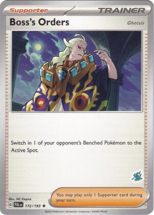Karta Pokemon Boss's Orders 172/193 - Darkrai Deck - Battle Academy 2024