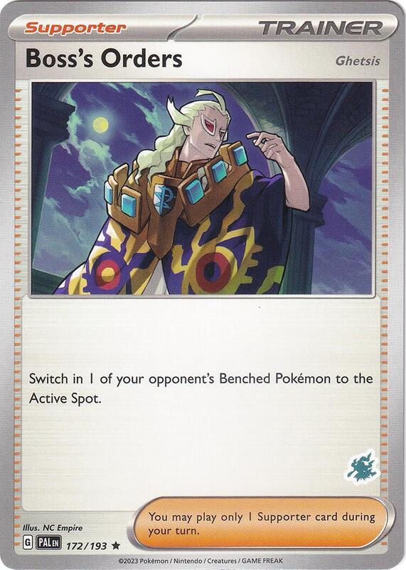 Karta Pokemon Boss's Orders 172/193 - Darkrai Deck - Battle Academy 2024