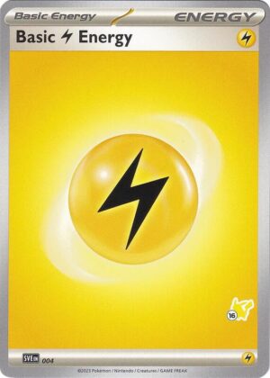 Karta Pokemon Basic Lightning Energy - Pikachu 16 - Battle Academy 2024 4