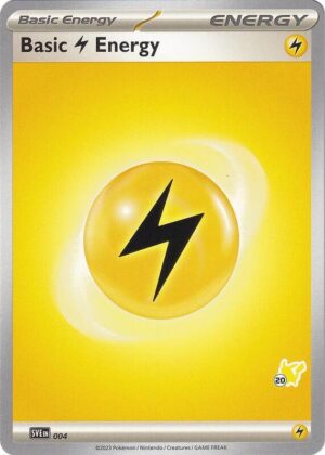 Karta Pokemon Basic Lightning Energy - Pikachu 20 - Battle Academy 2024 4