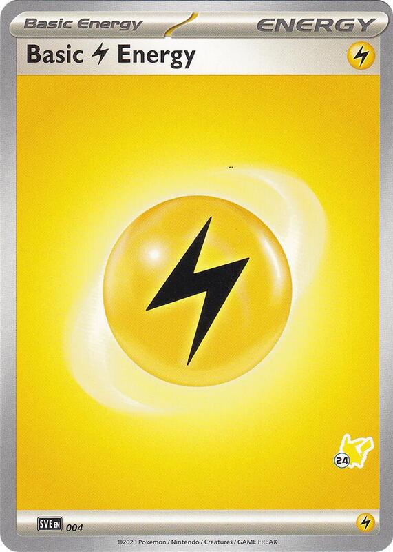 Karta Pokemon Basic Lightning Energy - Pikachu 24 - Battle Academy 2024 4