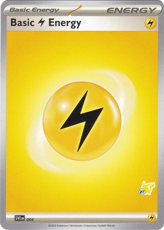 Karta Pokemon Basic Lightning Energy - Pikachu 27 - Battle Academy 2024 4