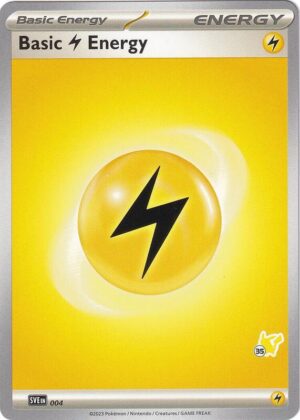 Karta Pokemon Basic Lightning Energy - Pikachu 35 - Battle Academy 2024 4