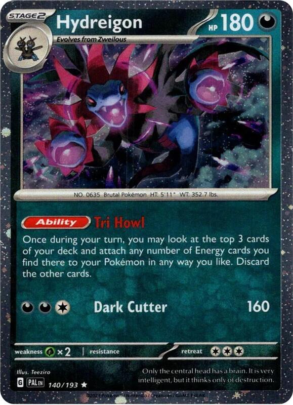Karta Pokemon Hydreigon (Cosmos Holo) 140/193 - Blister Exclusives