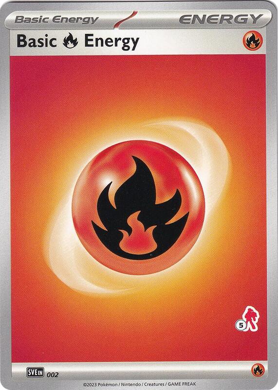 Karta Pokemon Basic Fire Energy - Armarouge 5 - Battle Academy 2024 2