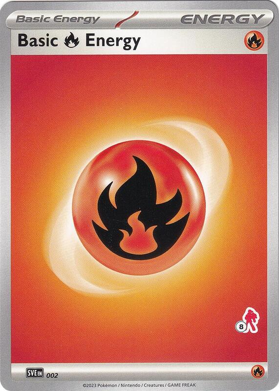 Karta Pokemon Basic Fire Energy - Armarouge 8 - Battle Academy 2024 2