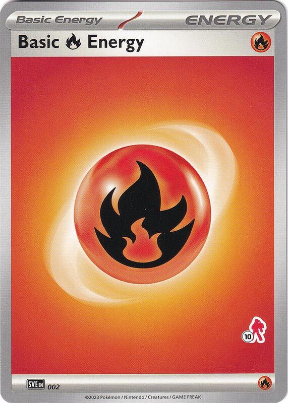 Karta Pokemon Basic Fire Energy - Armarouge 10 - Battle Academy 2024 2