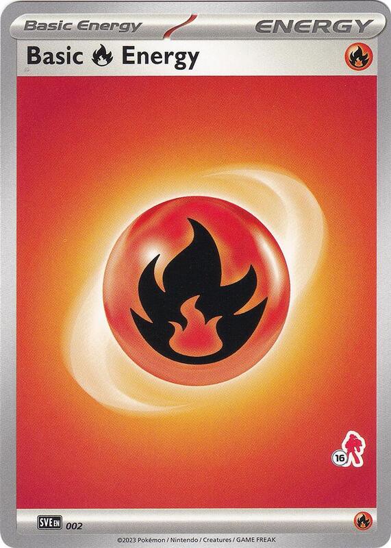Karta Pokemon Basic Fire Energy - Armarouge 16 - Battle Academy 2024 2