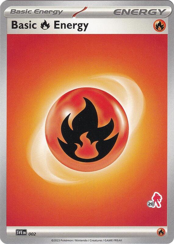 Karta Pokemon Basic Fire Energy - Armarouge 20 - Battle Academy 2024 2
