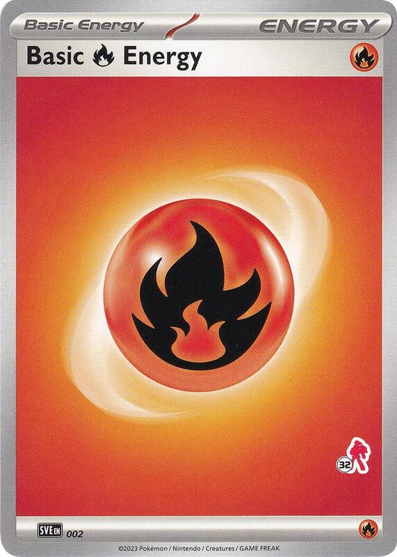 Karta Pokemon Basic Fire Energy - Armarouge 32 - Battle Academy 2024 2
