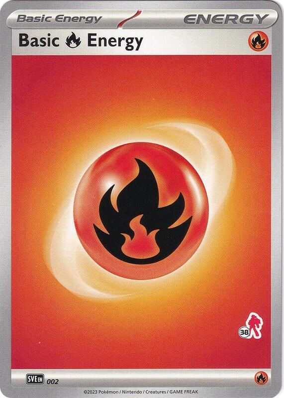 Karta Pokemon Basic Fire Energy - Armarouge 38 - Battle Academy 2024 2