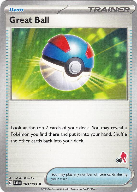 Karta Pokemon Great Ball 183/193 - Armarouge 43 - Battle Academy 2024